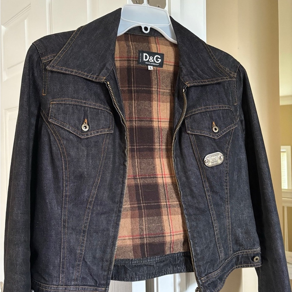 D&G Black Lightweight Shirt Jacket